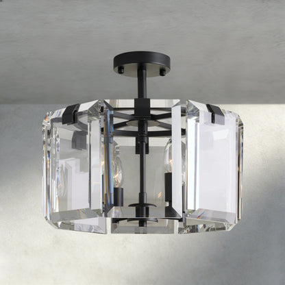 Bronze Amaya Flush Mount