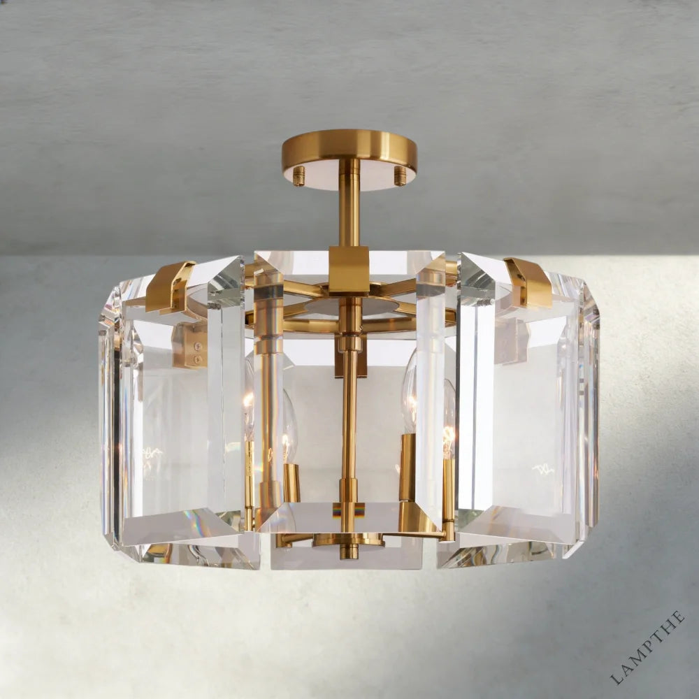 Brass Amaya Flush Mount