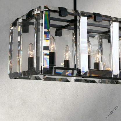 Amaya Rectangular Chandelier 40", 53"