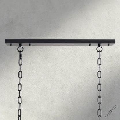 Amaya Rectangular Chandelier 40", 53"