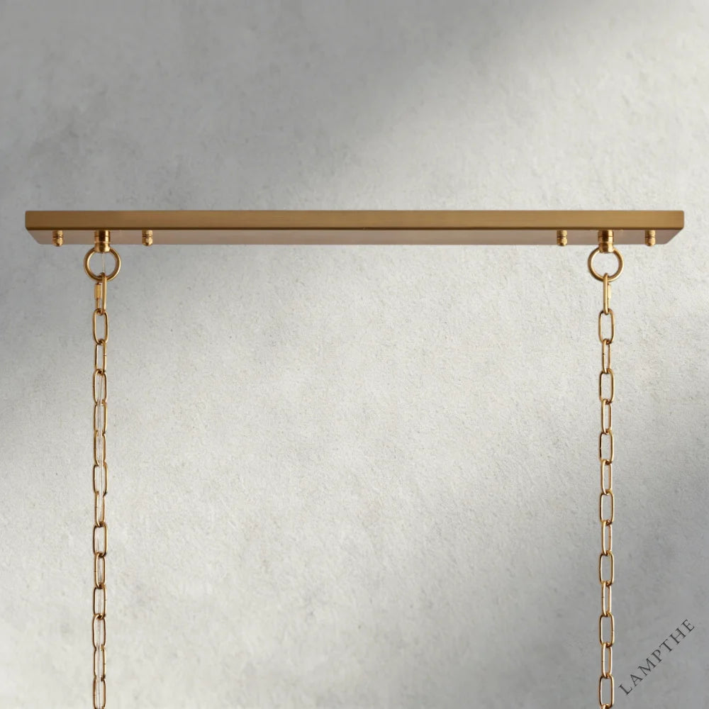 Amaya Rectangular Chandelier 40", 53"