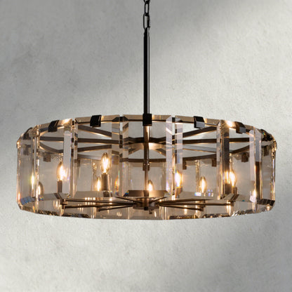 38" / Bronze Amaya Round Chandelier 21.5", 30", 38", 48"
