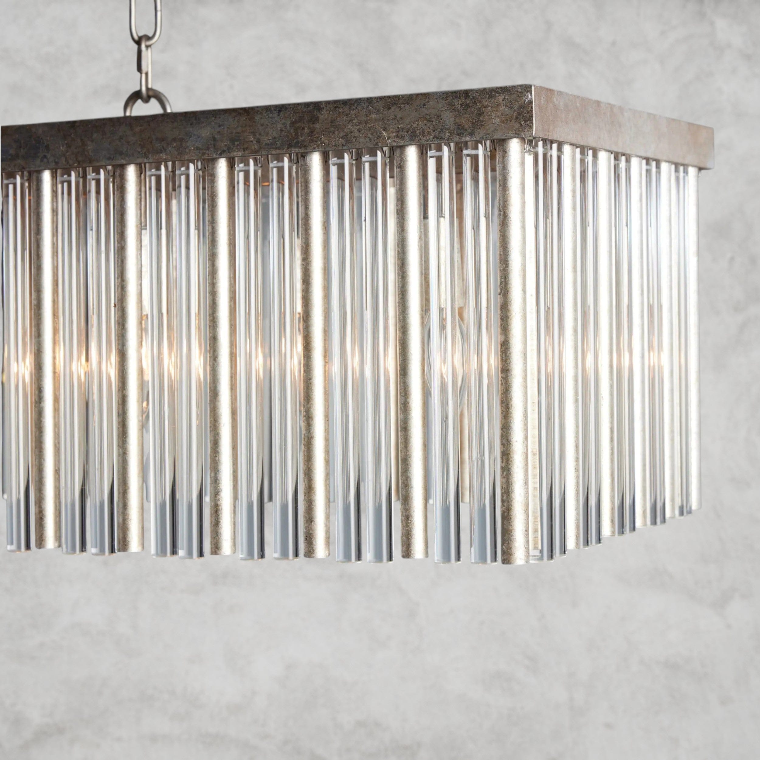Andalucia Rectangular Chandelier 48", 56"
