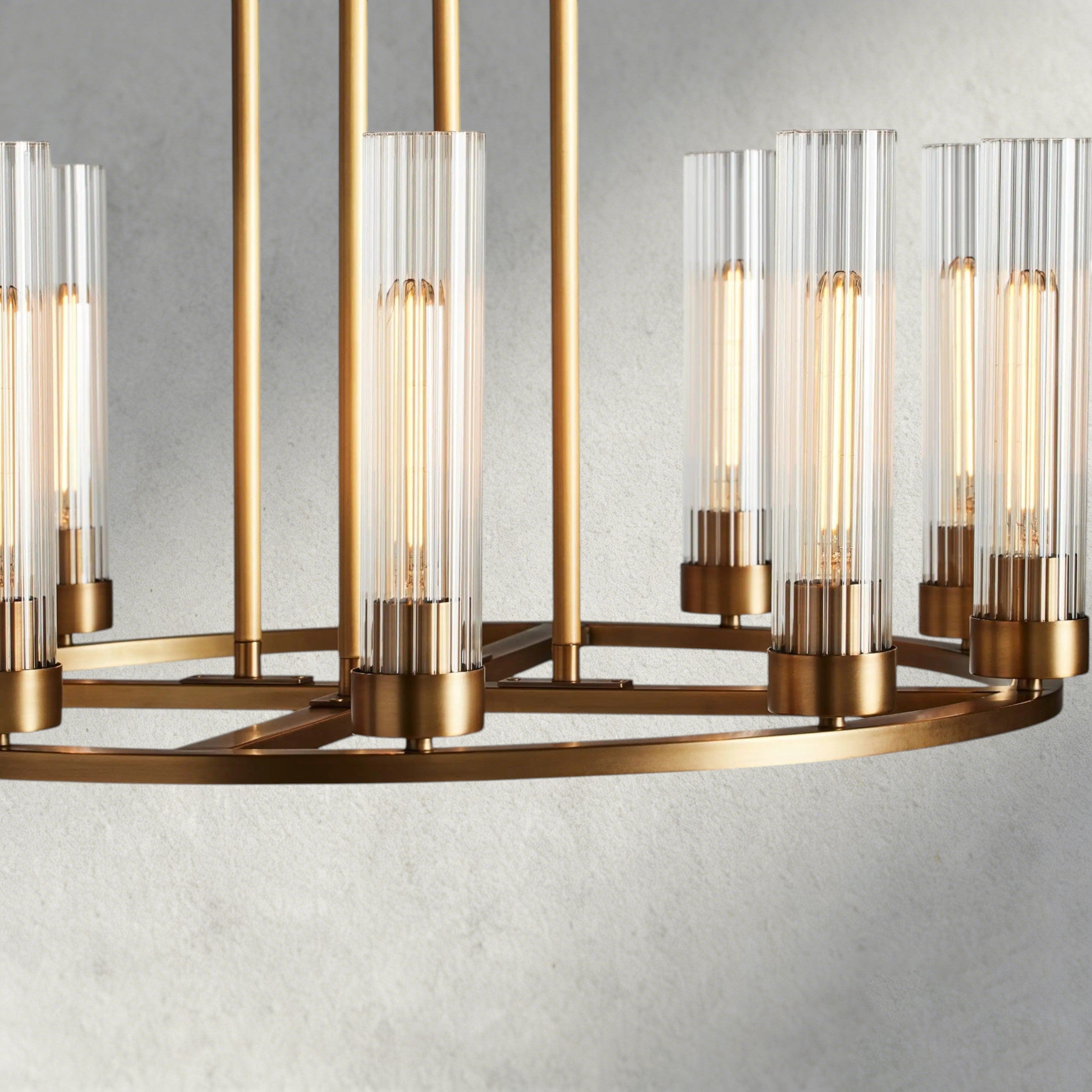 Andreas 10-Light Round Chandelier