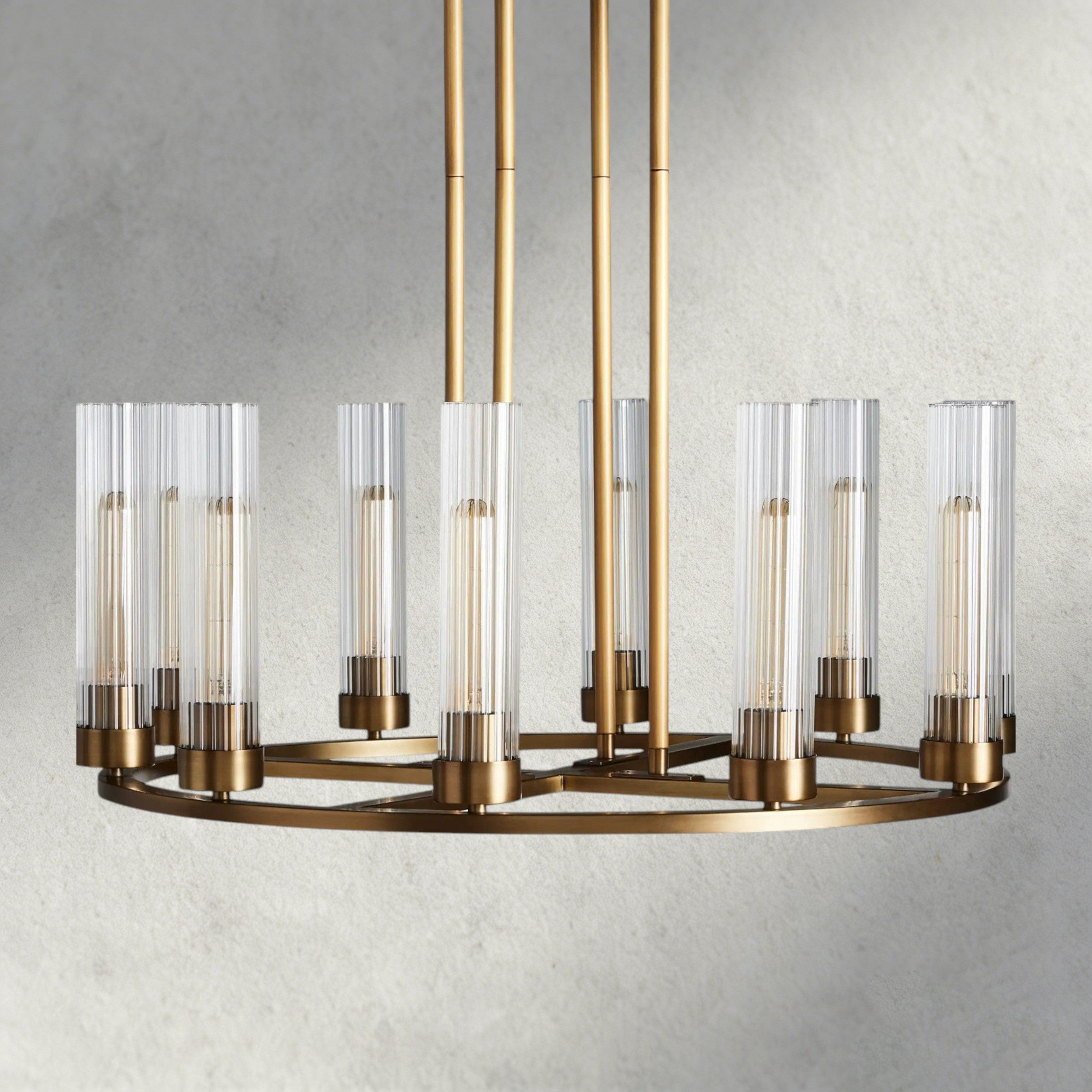 Andreas 10-Light Round Chandelier