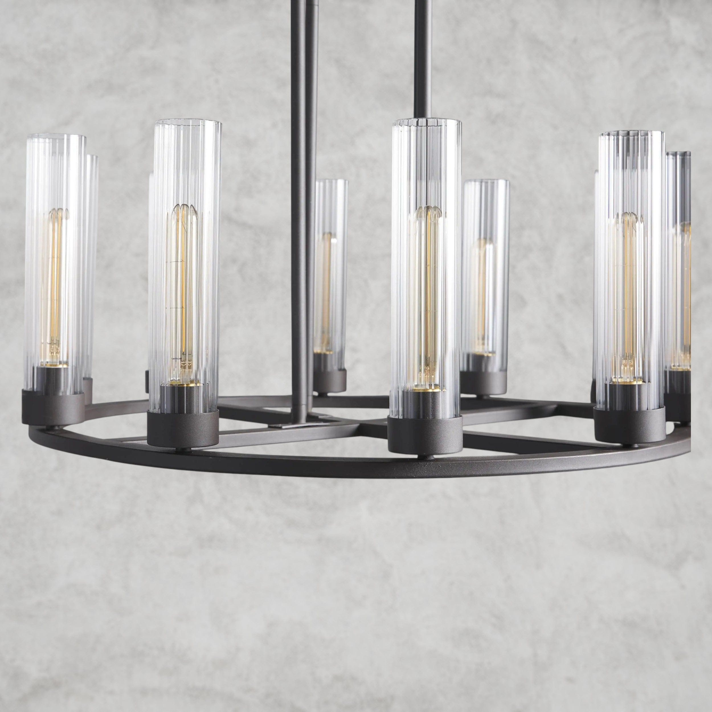 Andreas 10-Light Round Chandelier