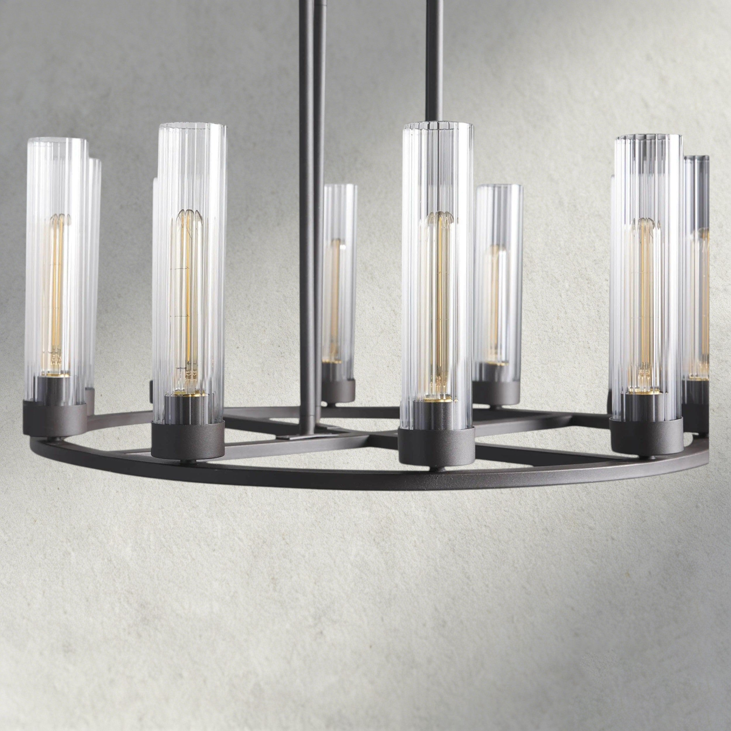 Andreas 10-Light Round Chandelier