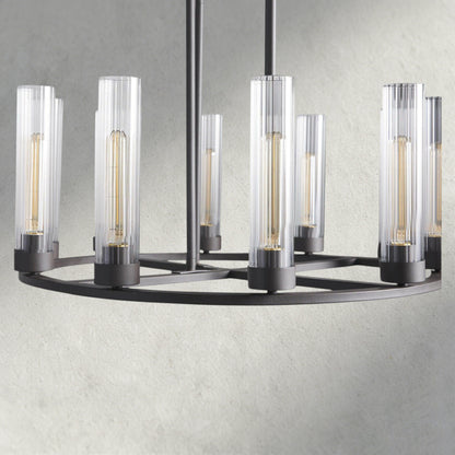 Andreas 10-Light Round Chandelier