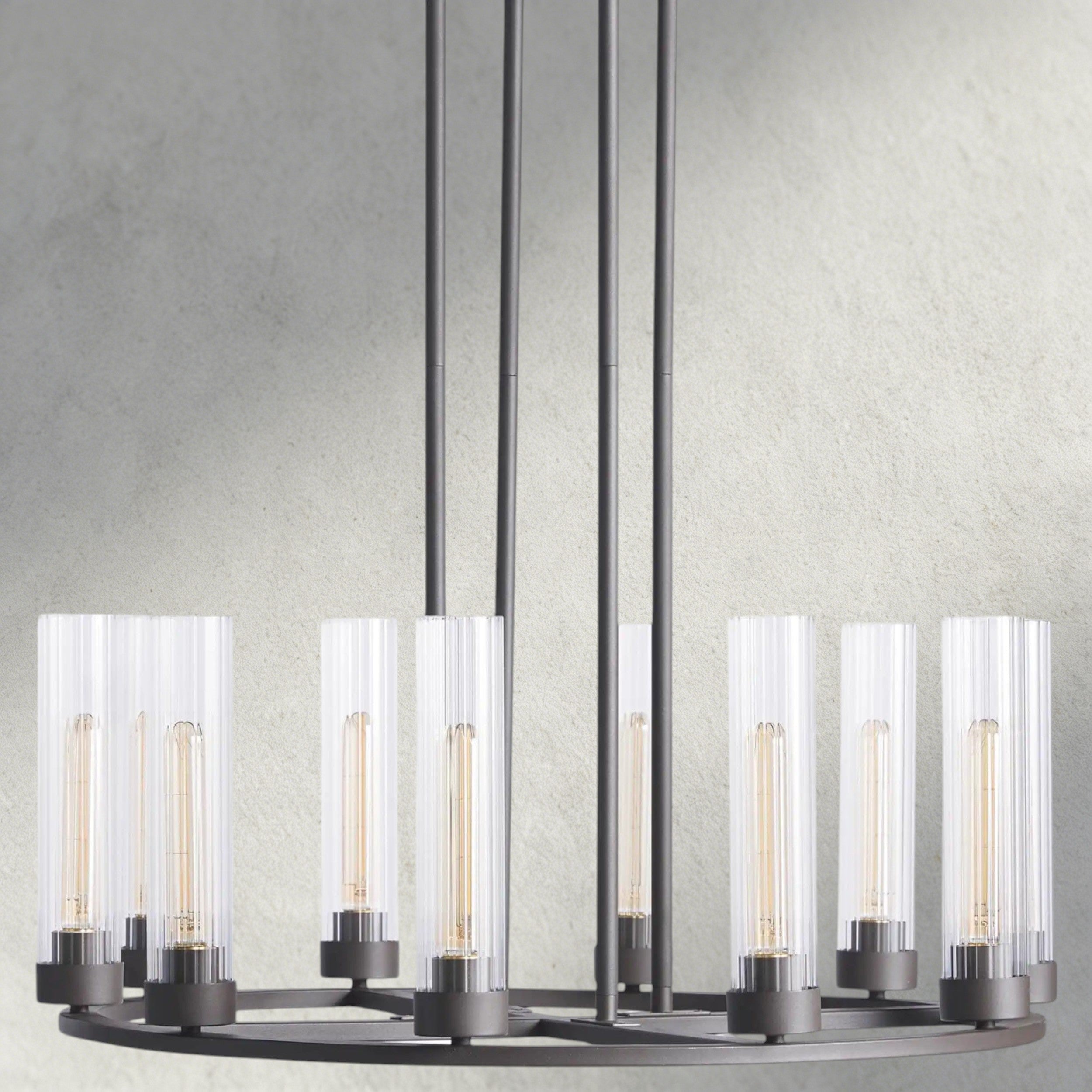 Andreas 10-Light Round Chandelier