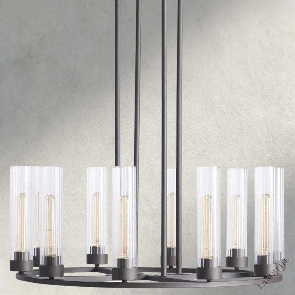 Andreas 10-Light Round Chandelier