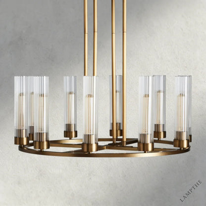 Andreas 10-Light Round Chandelier