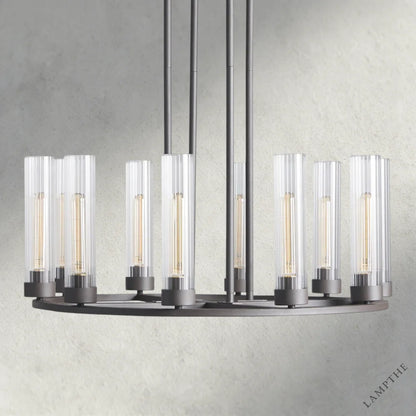 Andreas 10-Light Round Chandelier