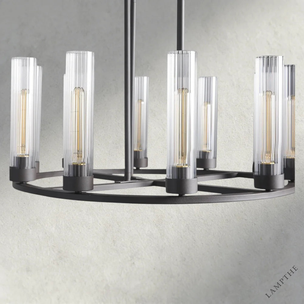 Andreas 10-Light Round Chandelier