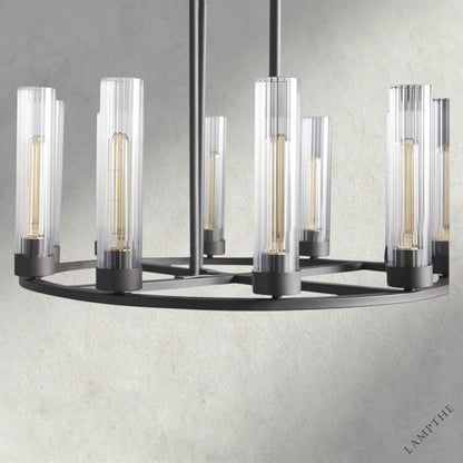 Andreas 10-Light Round Chandelier