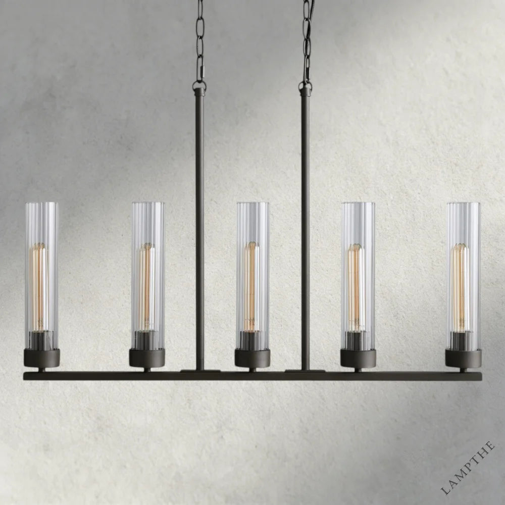 Andreas 5-Light Linear Chandelier