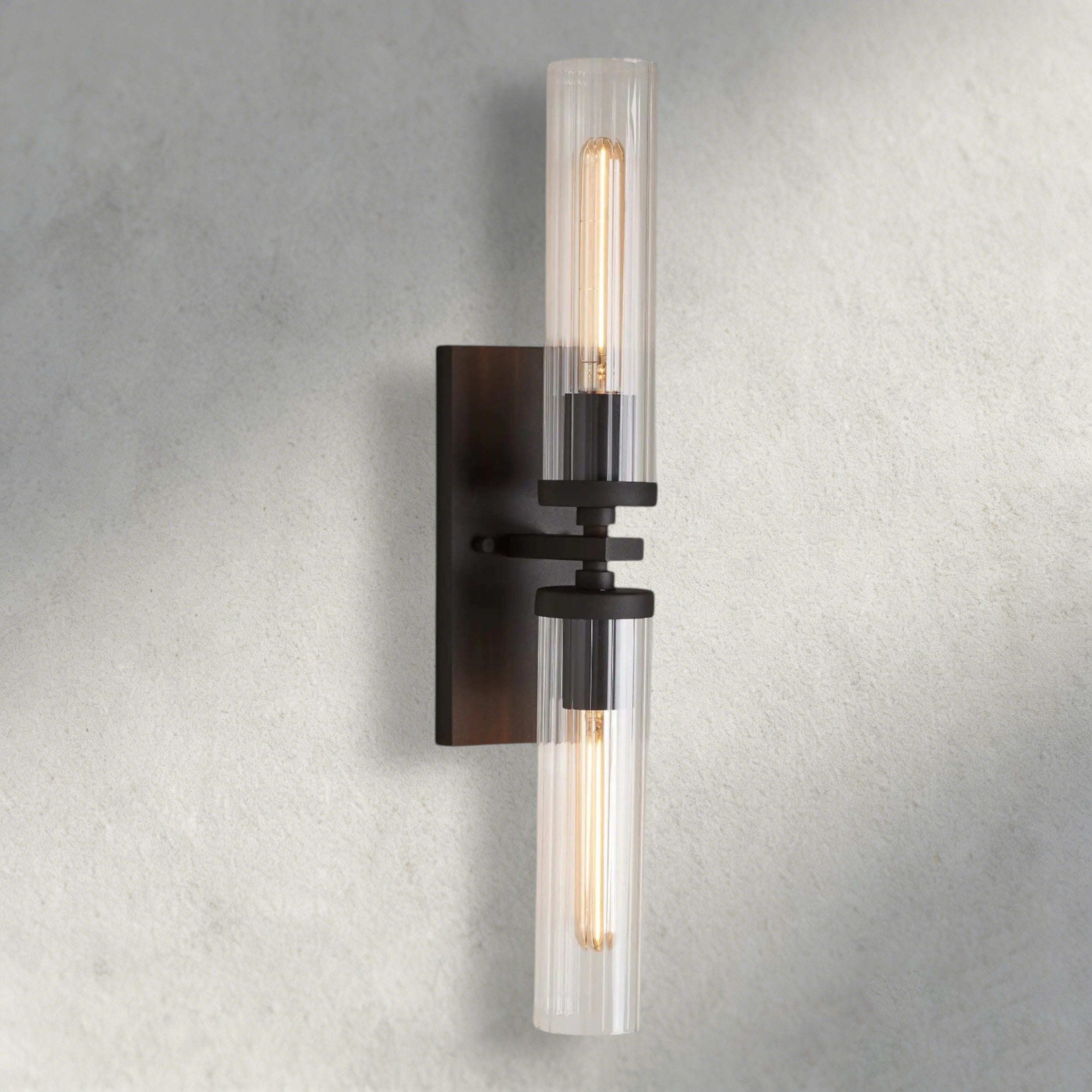 Bronze Andreas Double Sconce