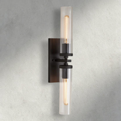 Bronze Andreas Double Sconce