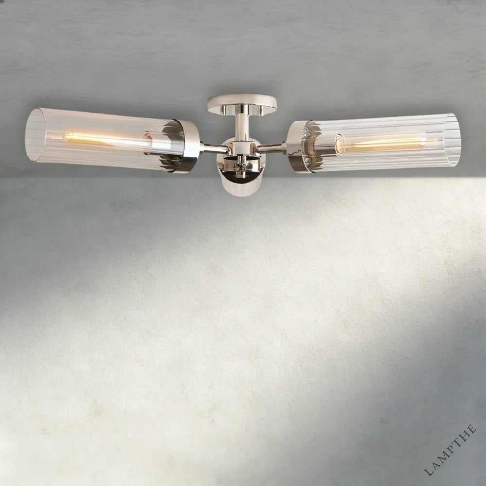 Nickle Andreas Flush Mount