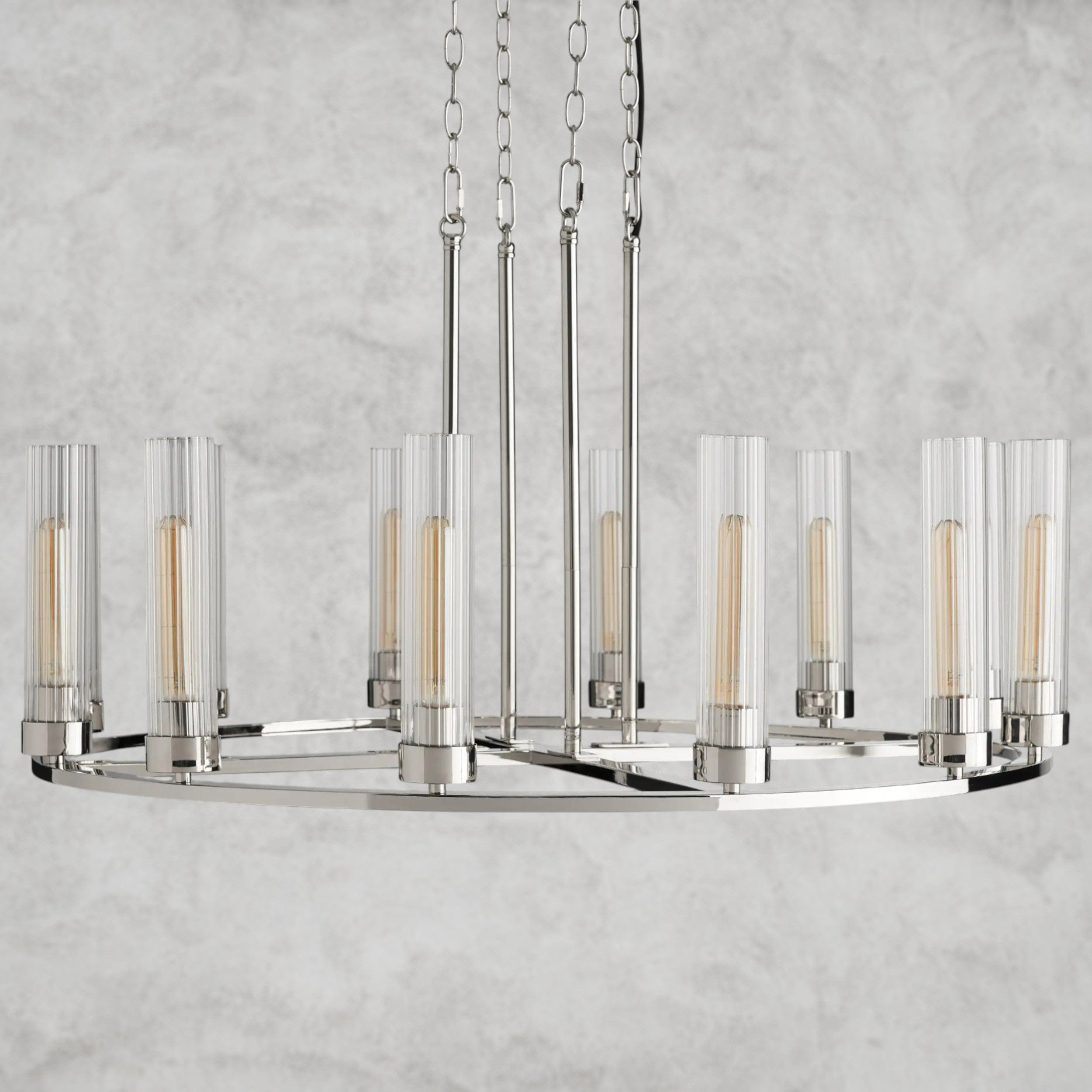 Andreas Round Chandelier 10/ 12 Light