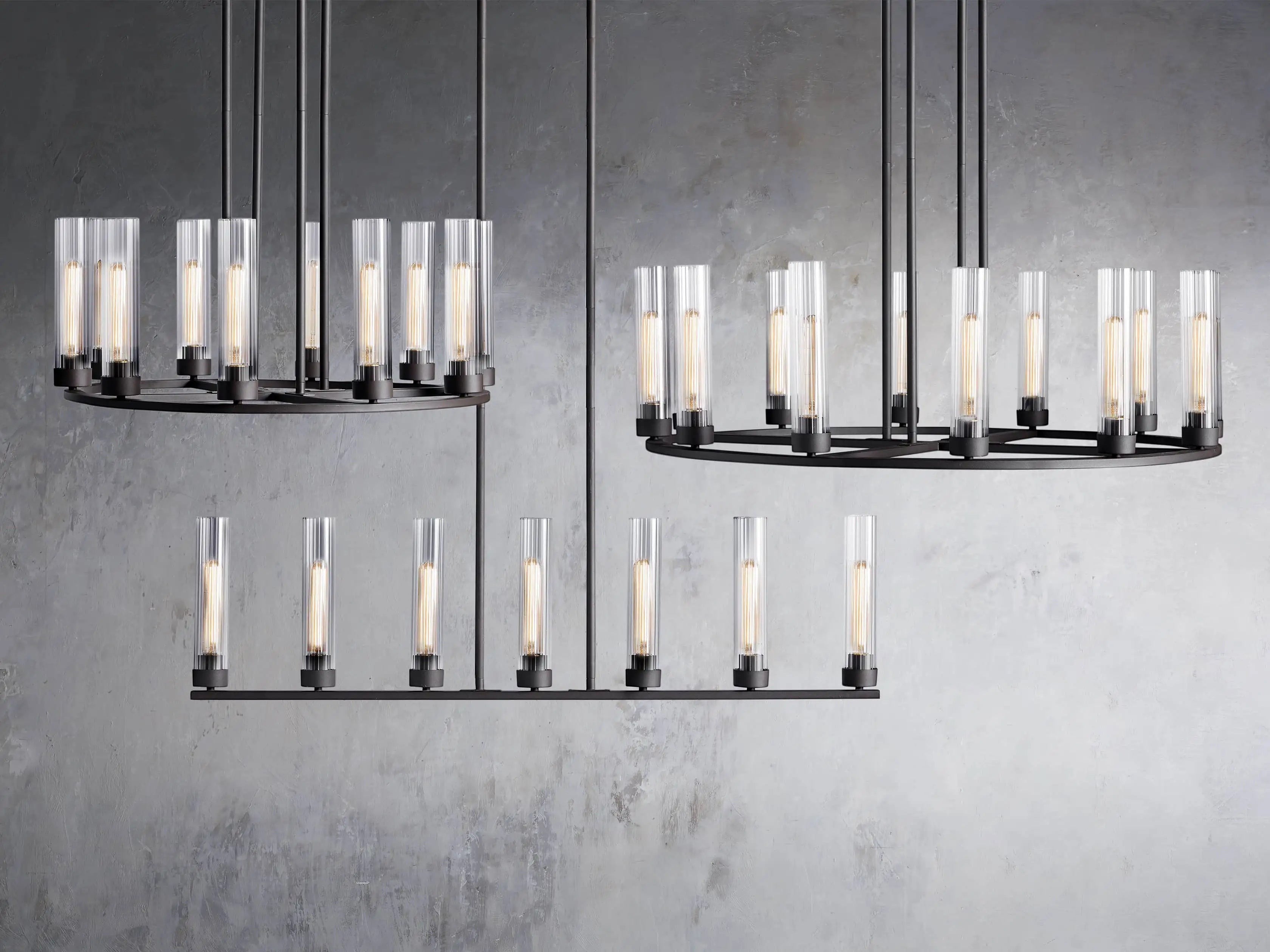 Andreas Round Chandelier 10/ 12 Light