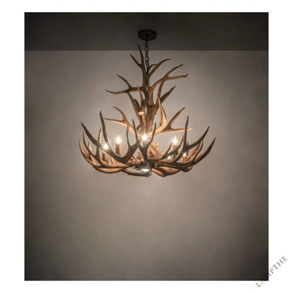 Antlers 9 - Light LED Chandelier