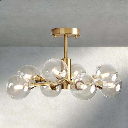 20" / Brass Apollo Flush Mount 20", 36", 47"