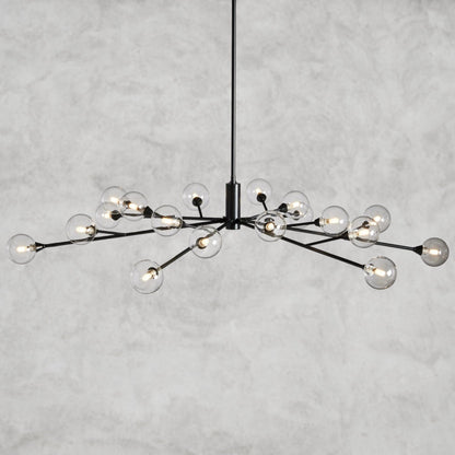 59" / Bronze Apollo Round Chandelier 36", 47", 59"