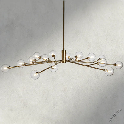 59" / Brass Apollo Round Chandelier 36", 47", 59"