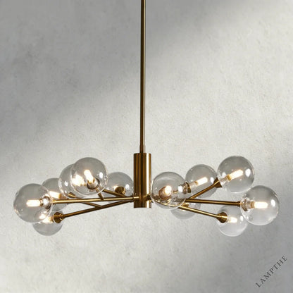 36" / Brass Apollo Round Chandelier 36", 47", 59"