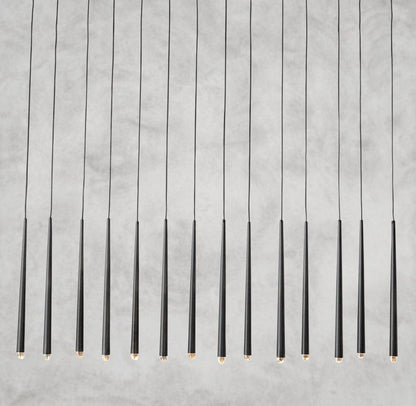 Bronze Aquitaine Linear Chandelier 72"