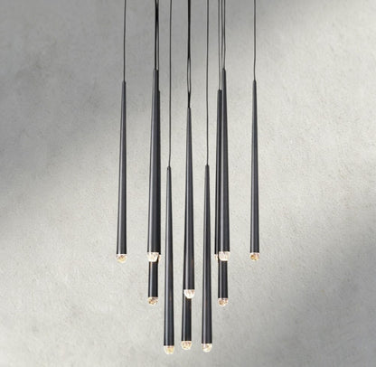 24" / Bronze Aquitaine Round Chandelier 18", 24", 30", 48"