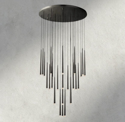 48 / Bronze Aquitaine Round Chandelier 18", 24", 30", 48"