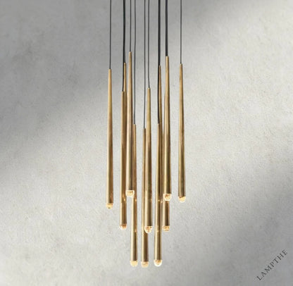 18 / Brass Aquitaine Round Chandelier 18", 24", 30", 48"