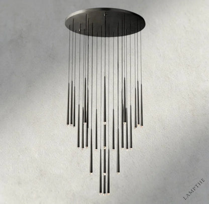 48 / Bronze Aquitaine Round Chandelier 18", 24", 30", 48"