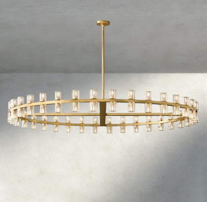60" / Brass Arcachon LED Round Chandelier 36", 48", 60"