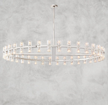 60" / Nickel Arcachon LED Round Chandelier 36", 48", 60"