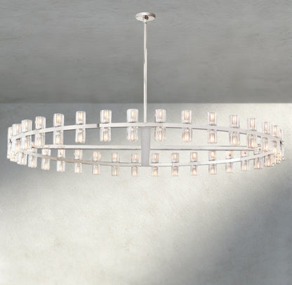 60" / Nickel Arcachon LED Round Chandelier 36", 48", 60"