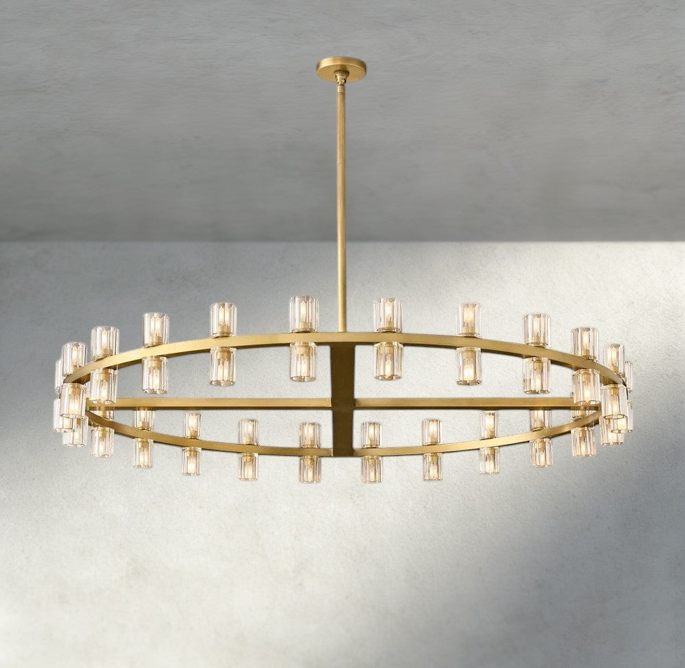 48" / Brass Arcachon LED Round Chandelier 36", 48", 60"