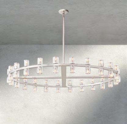 48" / Nickel Arcachon LED Round Chandelier 36", 48", 60"