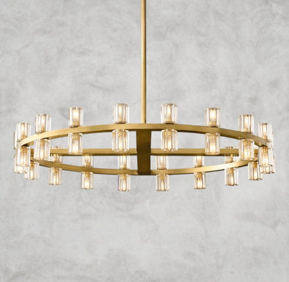 36" / Brass Arcachon LED Round Chandelier 36", 48", 60"