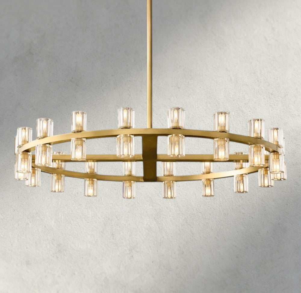 36" / Brass Arcachon LED Round Chandelier 36", 48", 60"