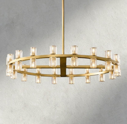 36" / Brass Arcachon LED Round Chandelier 36", 48", 60"