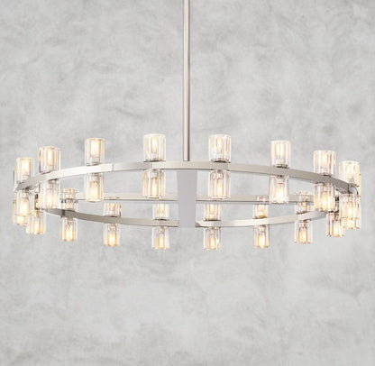 36" / Nickel Arcachon LED Round Chandelier 36", 48", 60"