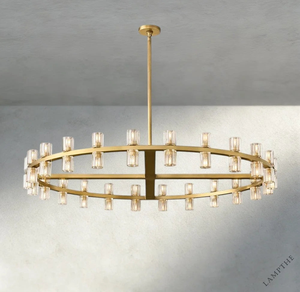 48" / Brass Arcachon LED Round Chandelier 36", 48", 60"