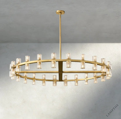 48" / Brass Arcachon LED Round Chandelier 36", 48", 60"