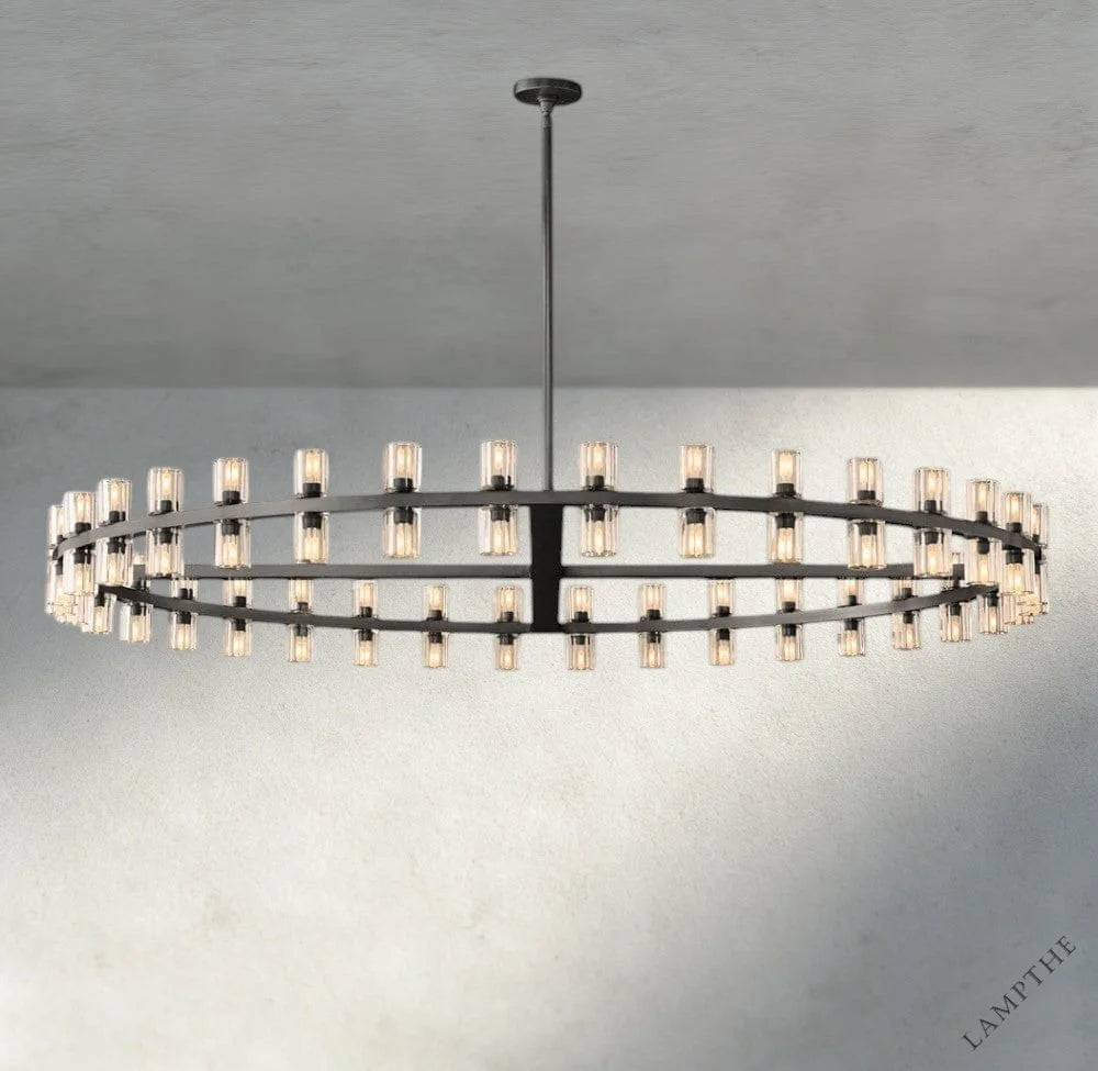 60" / Bronze Arcachon LED Round Chandelier 36", 48", 60"