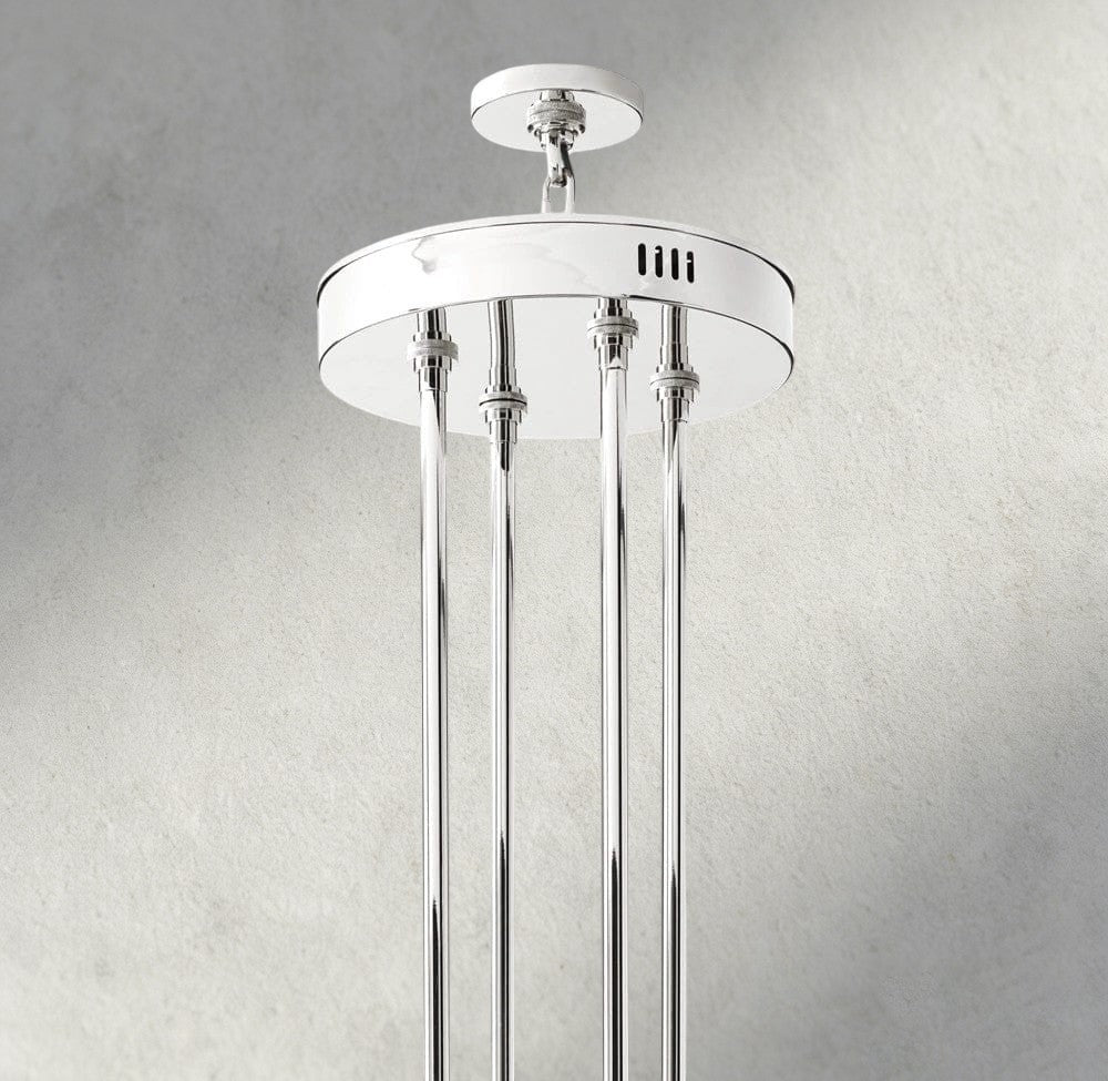 Arcachon LED Round Two-Tier Chandelier 60"