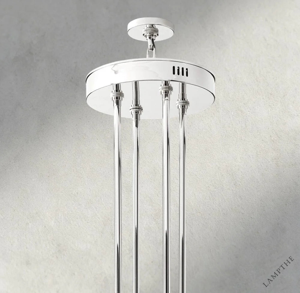 Arcachon LED Round Two-Tier Chandelier 60"
