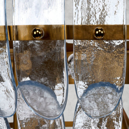 Arcade 10-Light Glass Chandelier