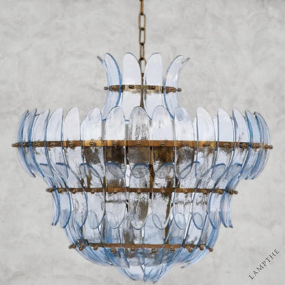 Arcade 10-Light Glass Chandelier